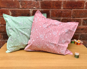 Mint green cushion | Etsy Pink, Mint and Gold floral Pillow