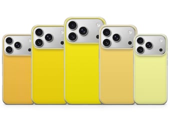 Yellow case cover, TPU Gel Phone Case (iPhone Samsung)
