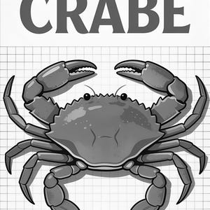 Crab Kitchen Wall Art Print | Retro Bistro Seafood Poster | Maximalist Coastal Kitchen Print | Dining Decor image 17