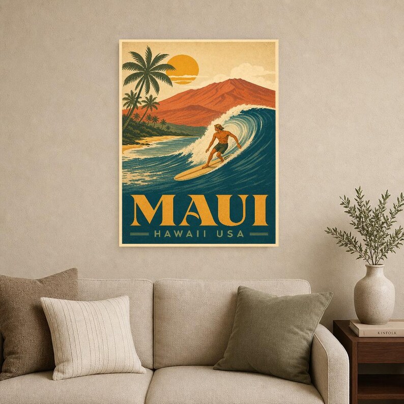 Maui Surf Vintage 70s image 9