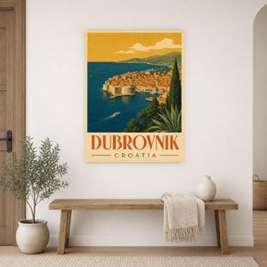 Dubrovnik Walls Vintage 70s image 10