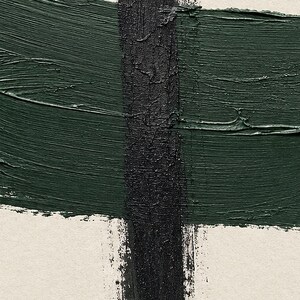 Forest | Abstract Wall Art | Modern Gallery Poster | Forest Green Minimalist Print | Printed & Shipped image 3