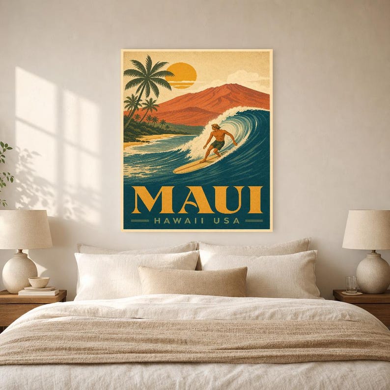 Maui Surf Vintage 70s image 6