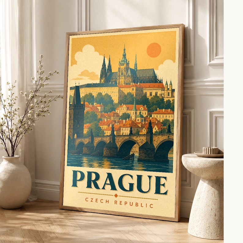 Prague Castle Vintage image 1