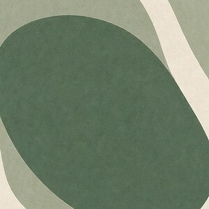 Curvas | Arte abstracto para pared | Póster moderno para galería | Impresión minimalista | Impreso y enviado imagen 3