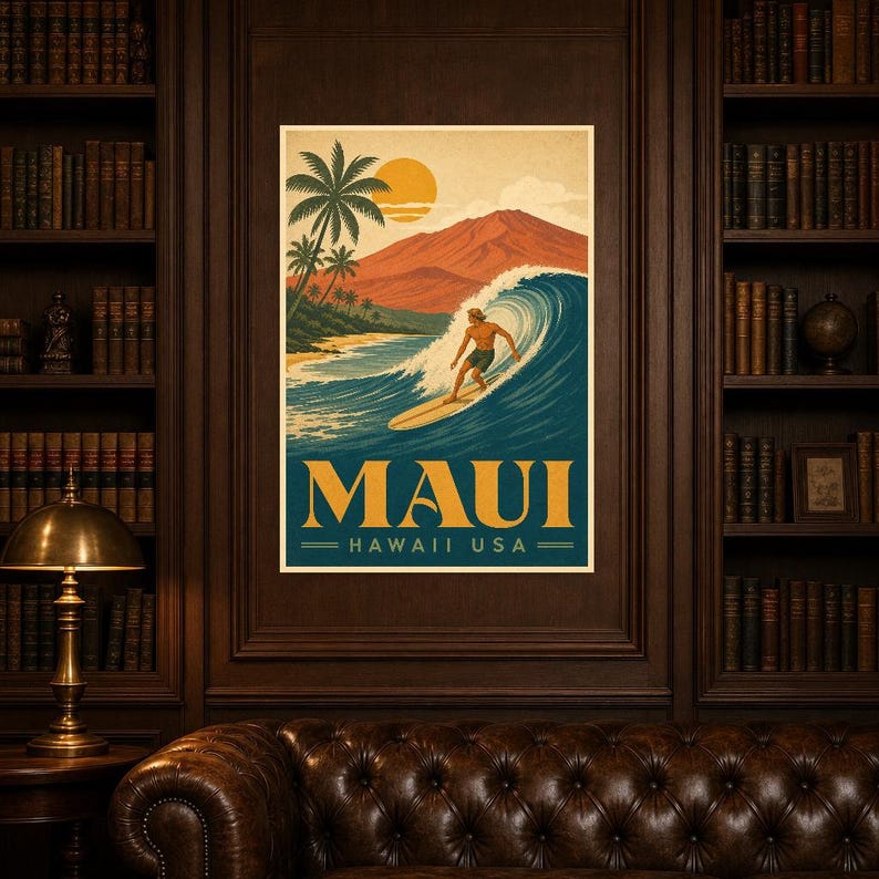 Maui Surf Vintage 70s image 5