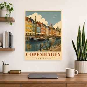 Copenhagen Nyhavn Mid Century image 8