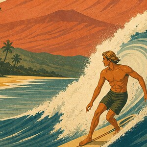 Maui Surf Vintage 70s image 3