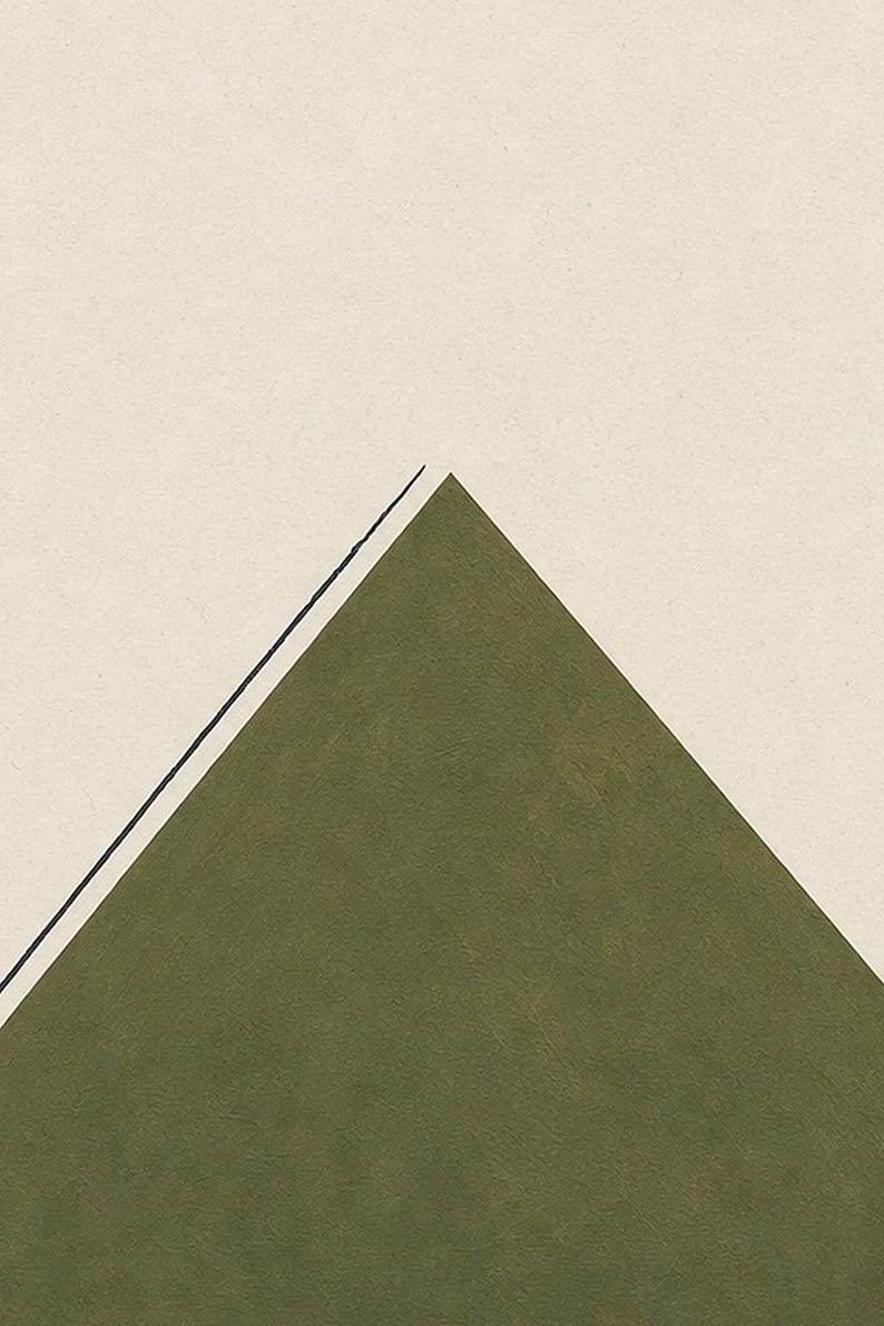 Summit | Arte astratta da parete | Poster moderno da galleria | Stampa minimalista | Stampato e spedito immagine 3