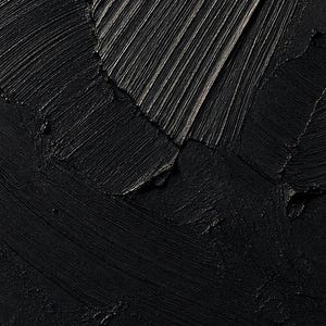 Noir Profond | Abstrakcyjna Czarna Sztuka ścienna | Nowoczesny Plakat Galeria | Minimalistyczny Druk zdjęcie 3