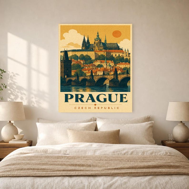 Prague Castle Vintage image 6