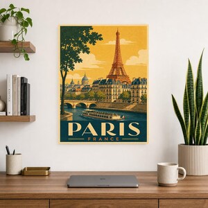 Paris Eiffel Vintage 70s image 8