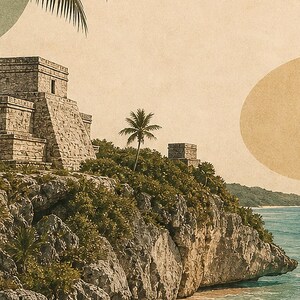 Tulum rujnuje Boho zdjęcie 3
