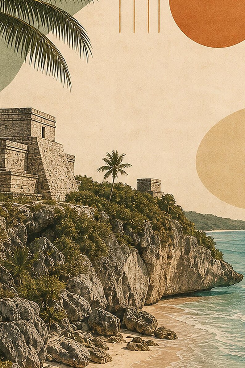 Tulum rujnuje Boho zdjęcie 3