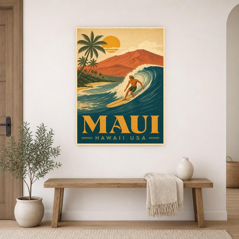 Maui Surf Vintage 70s image 10