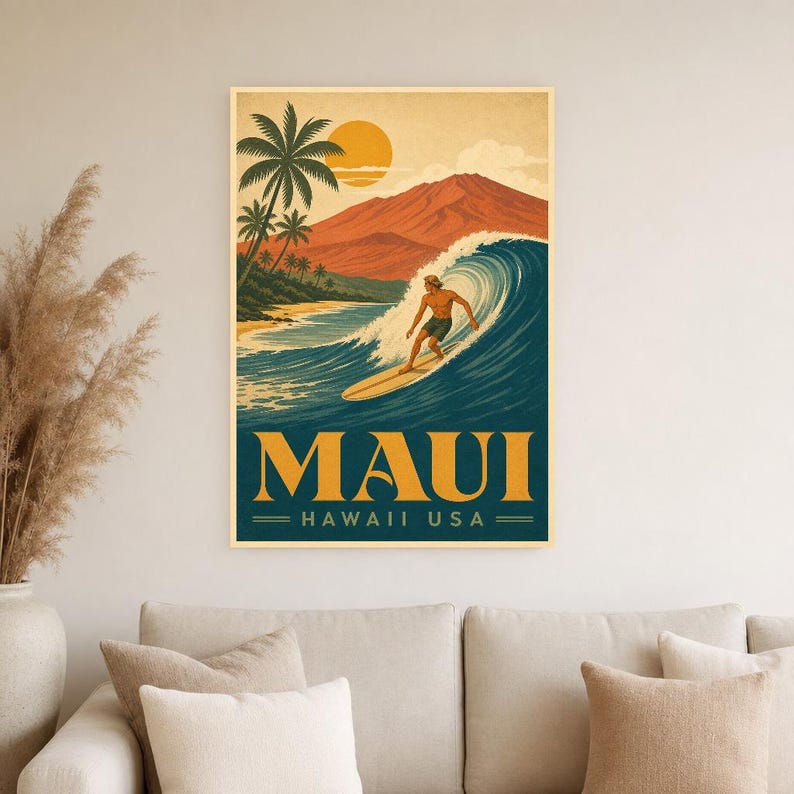 Maui Surf Vintage 70s image 4