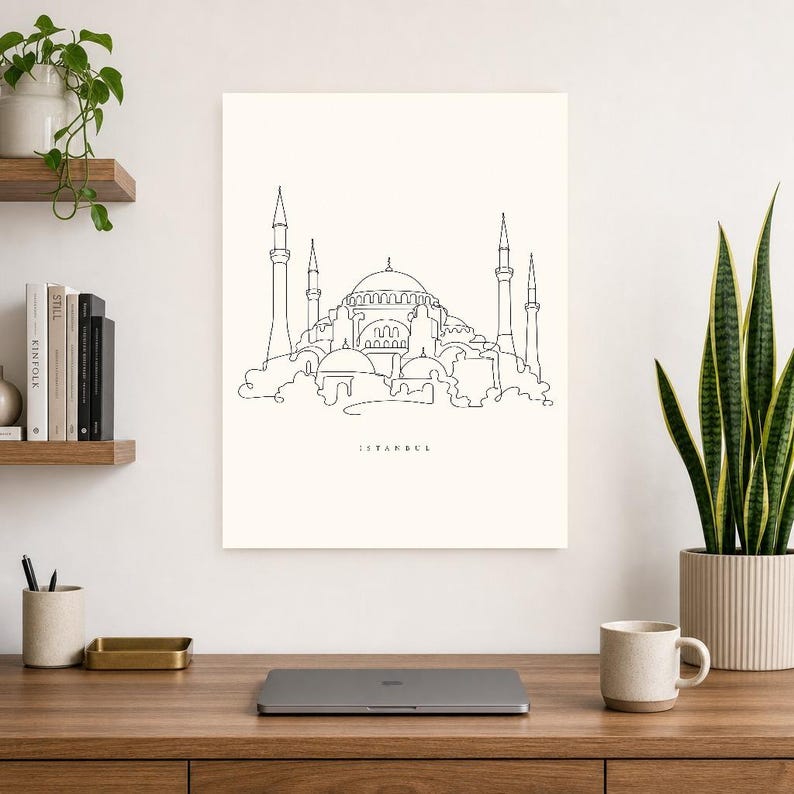 Línea minimalista de Estambul imagen 8