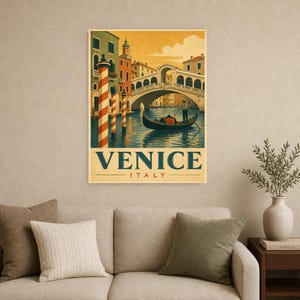 Venice Gondola Vintage 70s image 9