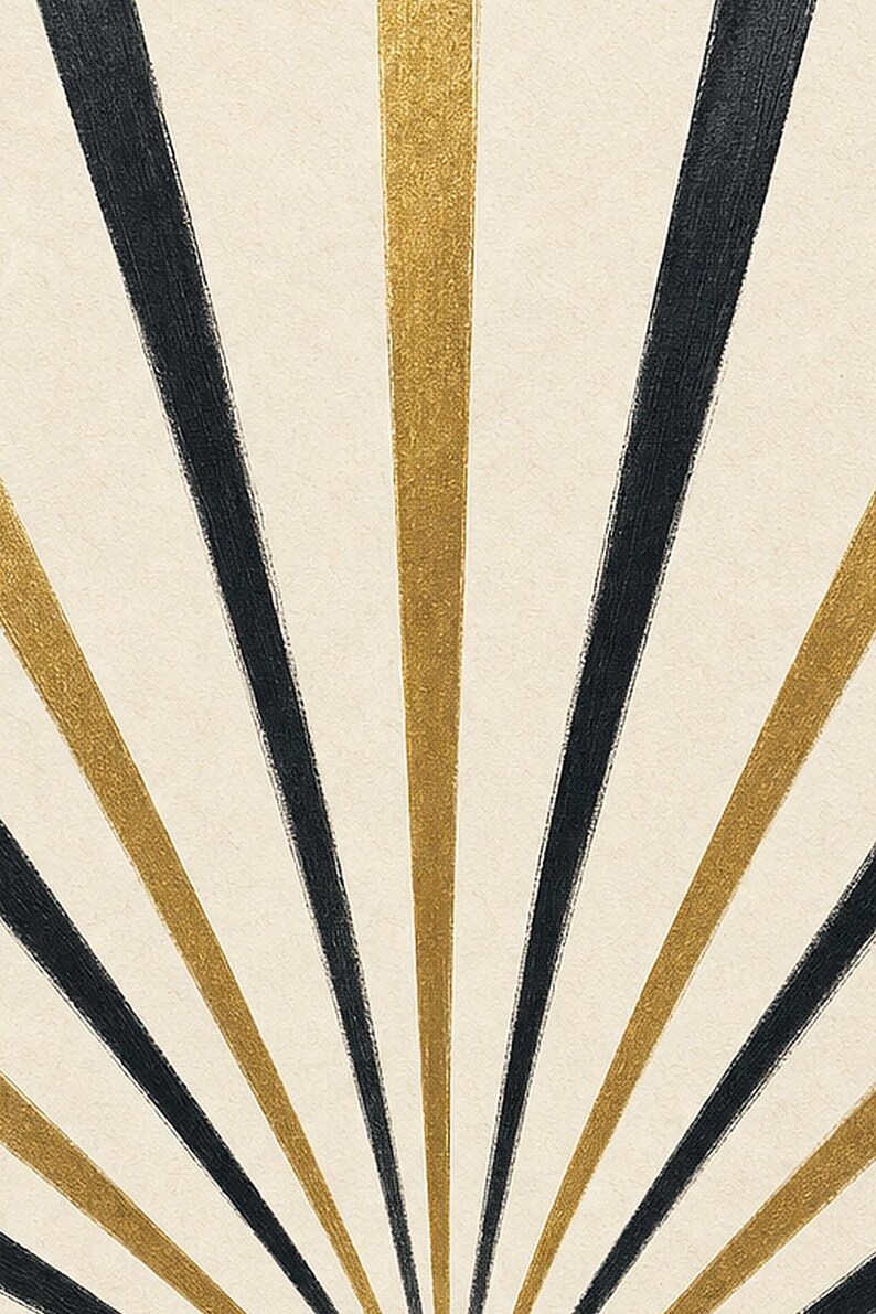 Fan | Abstract Wall Art | Modern Gallery Poster | Minimalist Print | Printed & Shipped image 3