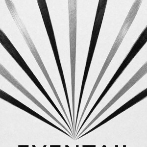 Fan | Abstract Wall Art | Modern Gallery Poster | Minimalist Print | Printed & Shipped image 10