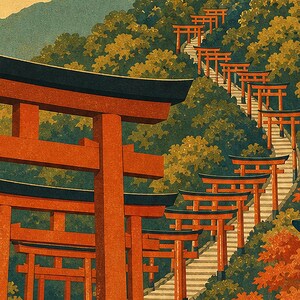Kioto Torii Vintage 70S imagen 3