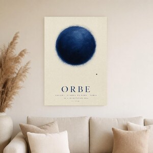 Orb | Abstract Wall Art | Modern Gallery Poster | Minimalist Print | Printed & Shipped image 4