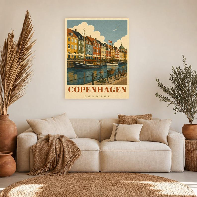 Copenhagen Nyhavn Mid Century image 7