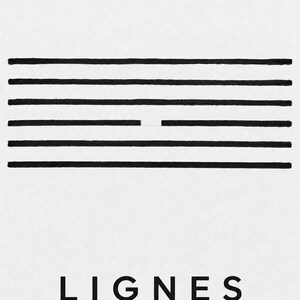Lines | Abstract Wall Art | Modern Gallery Poster | Minimalist Print | Printed & Shipped image 10