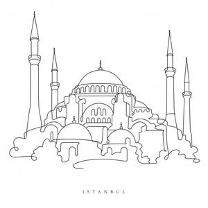 Línea minimalista de Estambul imagen 10