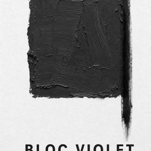 Purple Block | Abstract Wall Art | Modern Gallery Poster | Minimalist Print | Printed & Shipped image 10