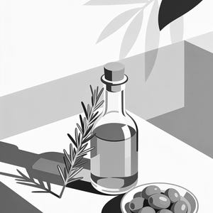 Mediterraner Olivenöl-Küchendruck | Dolce Vita Italienischer Wandkunstdruck | Esszimmer-Sommerdekoration Bild 17