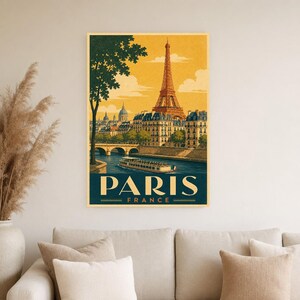 Paris Eiffel Vintage 70s image 4