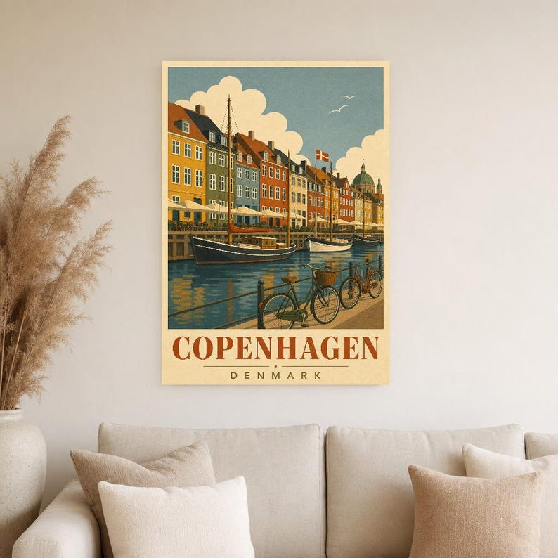 Copenhagen Nyhavn Mid Century image 4