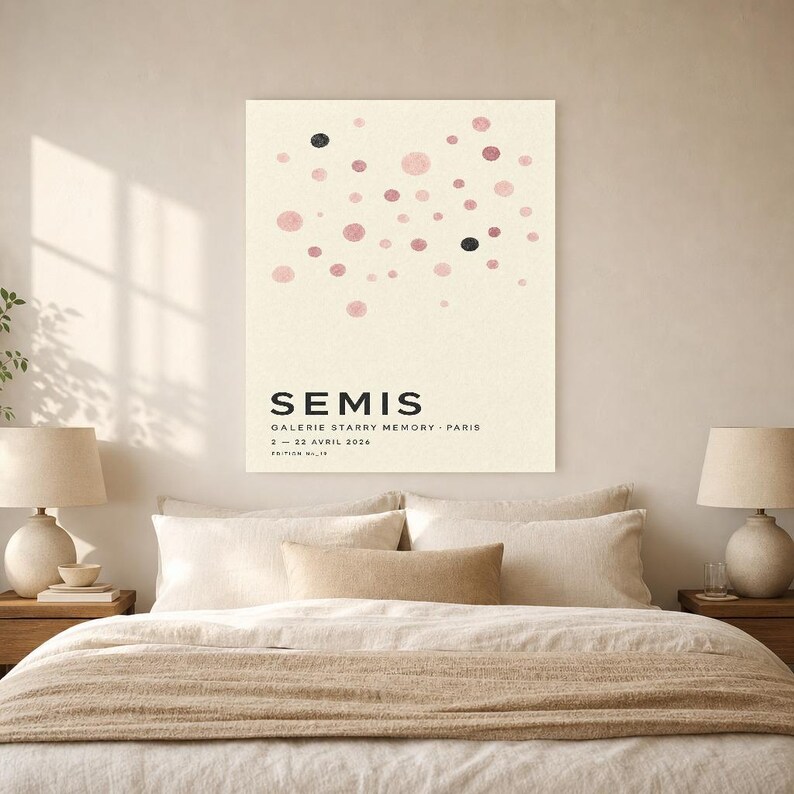 Sowing | Abstract Wall Art | Modern Gallery Poster | Minimalist Print | Printed & Shipped image 6