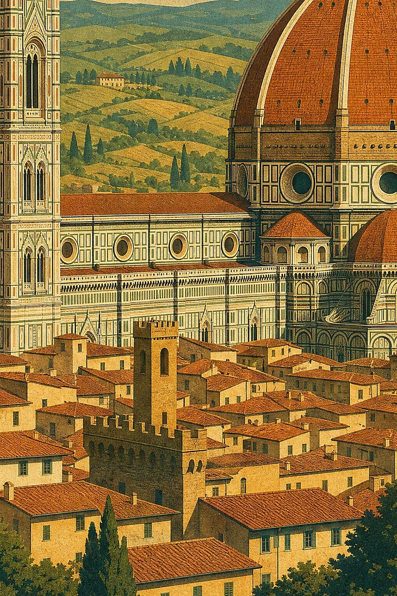 Florence Duomo Vintage image 3