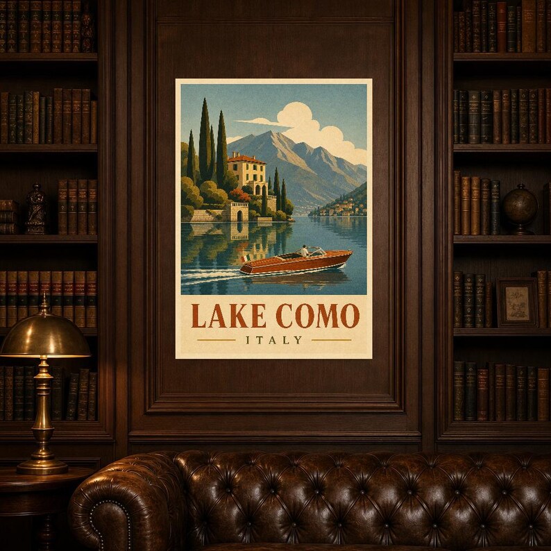 Lago Como mediados de siglo imagen 5