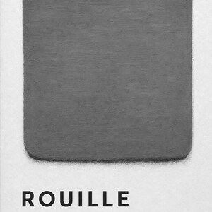 Rost | Abstrakte Wandkunst | Modernes Galerieposter | Minimalistischer Druck | Gedruckt & Versand Bild 10