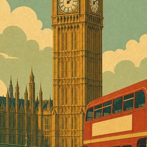 London Bigben Vintage image 3
