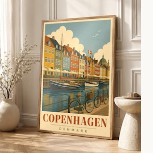 Copenhagen Nyhavn Mid Century image 1
