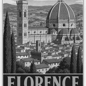Florence Duomo Vintage image 10
