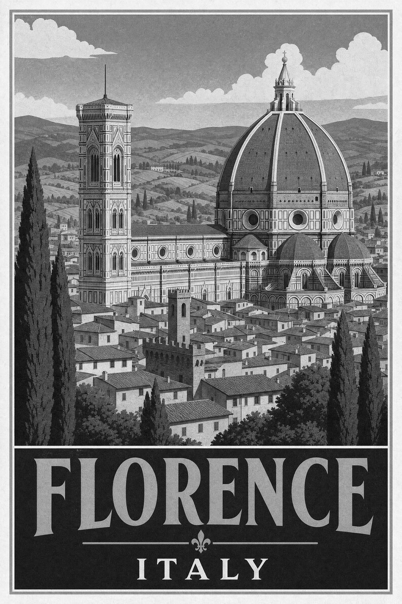Florence Duomo Vintage image 10