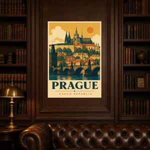 Prague Castle Vintage image 5