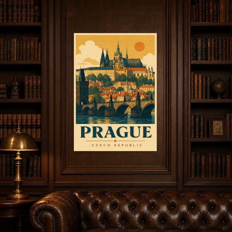 Prague Castle Vintage image 5