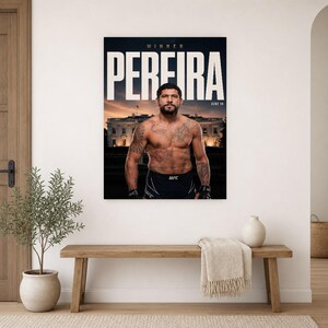 Alex Pereira Poster | UFC White House Fight Night 2026 | MMA Wall Art Print | Heavyweight Champion Decor image 10