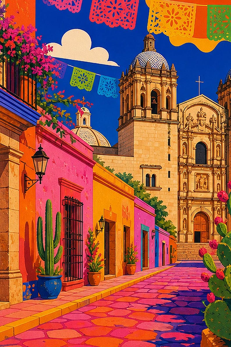 Oaxaca Streets Dopamine image 3