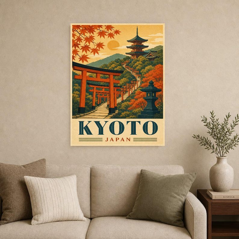 Kioto Torii Vintage 70S imagen 9