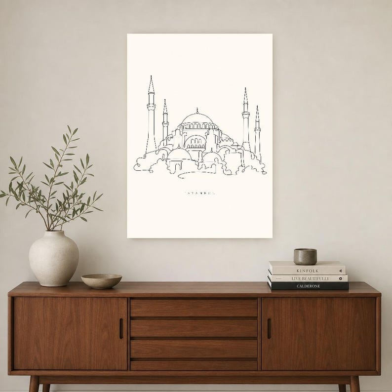 Línea minimalista de Estambul imagen 2