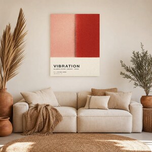 Vibration | Abstract Wall Art | Modern Gallery Poster | Minimalist Print | Printed & Shipped image 7