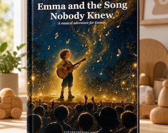 Personalized Music Book With Your Child's Name | Custom Rockstar Concert Adventure Story