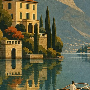 Lago Como mediados de siglo imagen 2